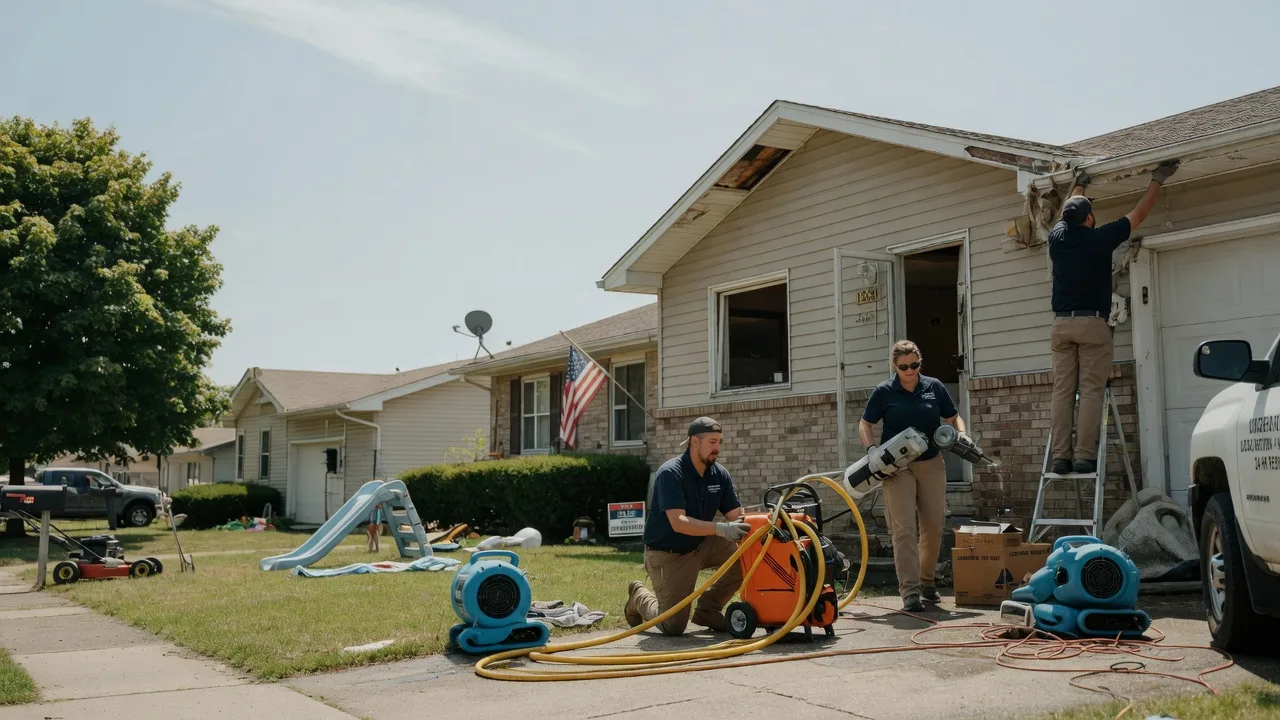 Water Damage Restoration in Colp, IL near me